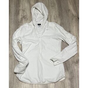 Nike White Hoodie Sweatshirt